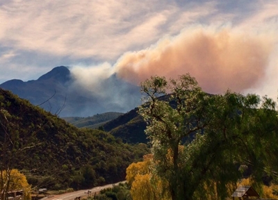 Brand in die Swartberge